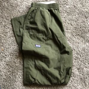 Army Green Cherokee Scrub Pants